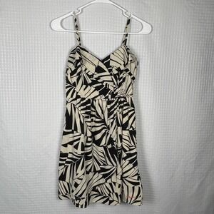 Billabong Babydoll Ruffle Mini Dress Small Feminine Festival‎ Vacation Tropical